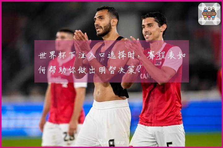世界杯下注入口选择时，赛程表如何帮助你做出明智决策？